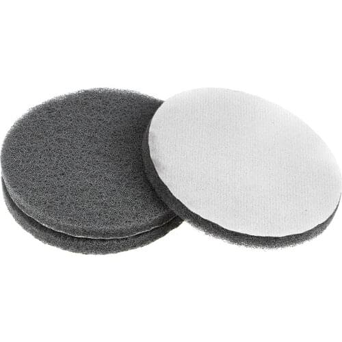 Uxcell 5 Inch Drill Power Brush Tile Scrubber Scouring Pads Cleaning Tool 1000 grit 3pcs