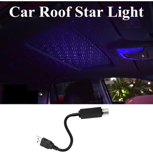 Car Roof Star Light Atmosphere Lamp For VW Scirocco Passat B6 B7 Jetta Golf 5 6 7 MK5 CC Tiguan Polo Auto Interior Lamp