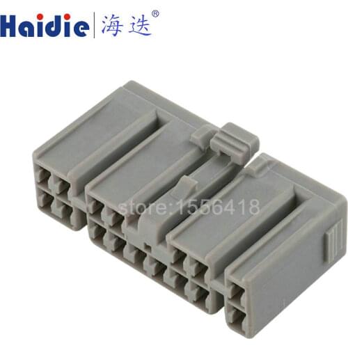 Free shipping 2set 16pin auto electric wiring plug wire harness cable unsealed connector 6240-5088