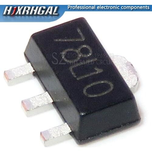 1PCS 78L10 SOT89 KIA78L10 SMD transistor
