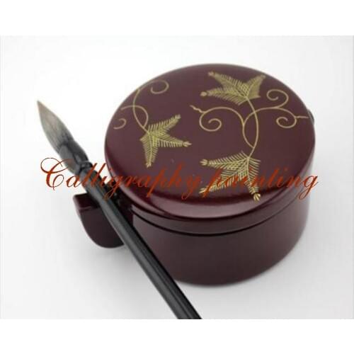 1pc Japanese Resin Ink Box Brush Rest Calligraphy Painting Sumi-e Tool