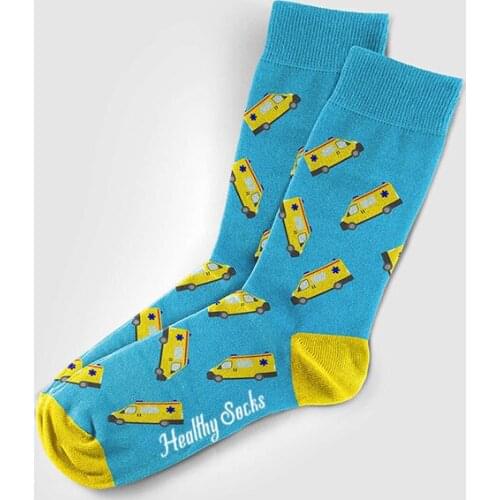 100% combed cotton customized scalpel car socks health socks, Yiwu socks