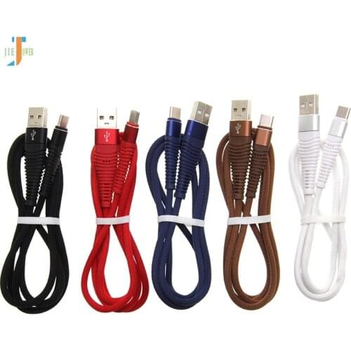 100pcs/lot USB Type C Cable Mermaid braided Fast Charging USB C Data Cable For Samsung S8 S9 Xiaomi Oneplus 5 Type-c Cable