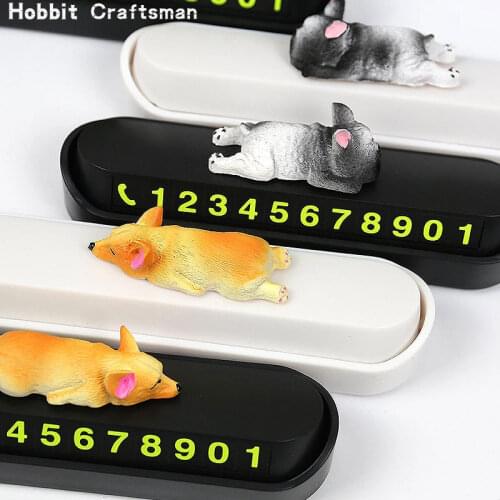 2021 New Car Styling Temporary Parking Card Phone Number Card Plate Telephone Number Car Park Stop In Automobile Accessories