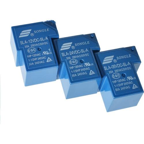 Free shipping 5PCS SLA-12VDC-SL-A T90 5 feet 12V