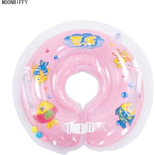 Children Double Balloon Swimming Ring Newborn Swimming Inflatable Collar Infant Baby Swimming Equipment