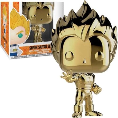 Funko Animation Movie TV Dragons Ballz SUPER SAIYA VEGETA154# Vinyl Action Figure Dolls Collection Model Toys for Children