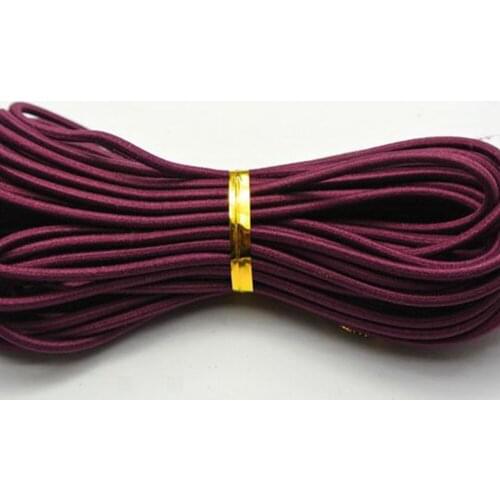 10 Meters Burgundy Elastic Stretch String Shock Cord For Sewing Crafts