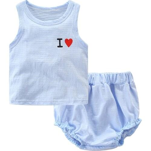 Nnewborn Summer Baby Boys Clothes Cartoon Tee + Bodysuits Infant Girls Clothing Twins Clothes 0-3Yrs Baby Clothes Set