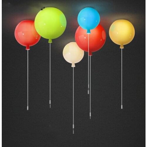 Kids room chandelier Cartoon balloon lamp Bedroom Living room Nursery Wedding Decor Girl room Chandelier Lighting indoor home