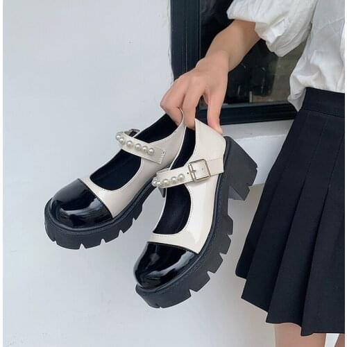British Style Round Head Small Leather Shoes Spring And Summer New Fashion Trend Japanese Jk Uniform Ladies Single Shoes