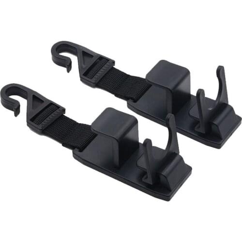 2Pcs 170x4mm Car Seat Hook Multi-functional Back Hook Auto Interior Portable Hanger Holder Storage for Bag Purse Bracket