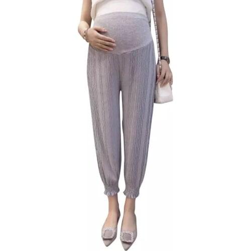2021 Fashion Maternity Pants for Pregnant Women Maternity Clothes Pantyhose for summer Pregnancy Harem Pants Maternity Clothing