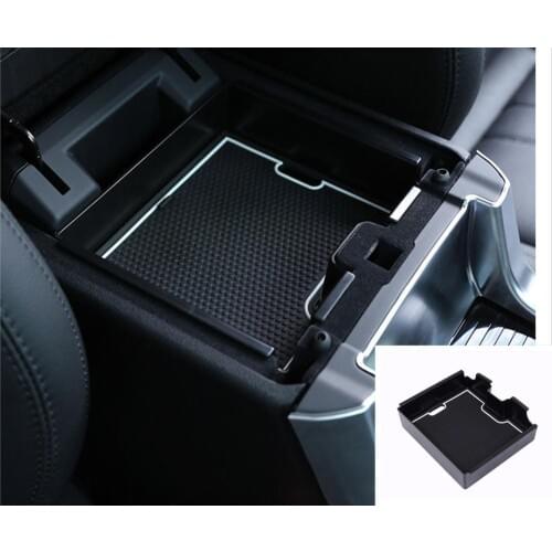 Car Central Storage Box Door Glove Armrest Organizer Box For Land Rover Discovery Sport 2015-2018 Car Accessories