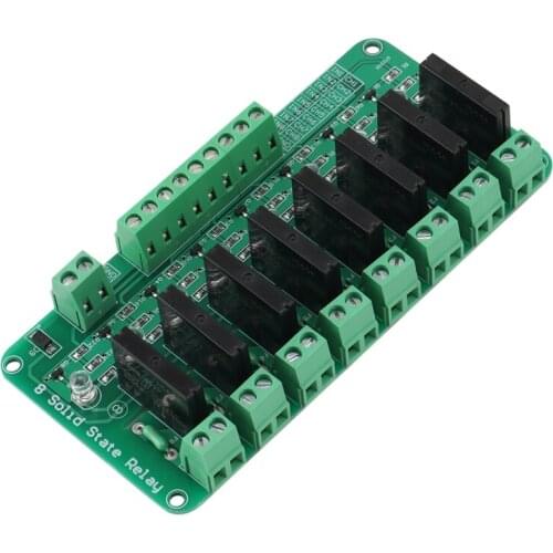 5V DC 2A 8 Channel Solid State Relay Module Geekcreit for Arduino - Products That Work for Arduino Boards