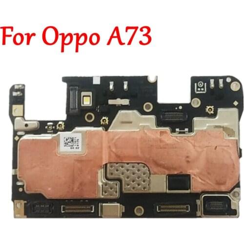 Tested Full Work Original Unlock Motherboard For Oppo A73 Logic Circuit Board Plate Mainboard with Full Chips
