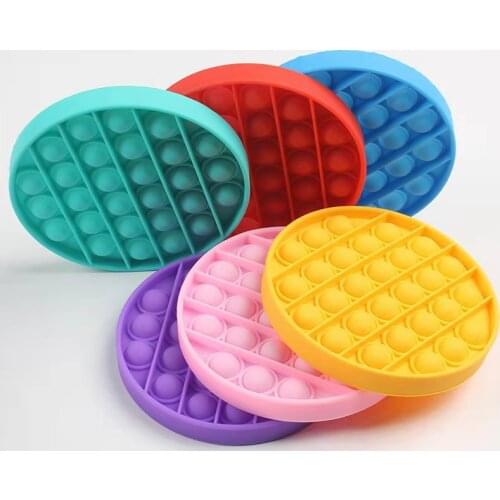 Push Pops Bubble Sensory Toy for Autism Squishy Stress Reliever Toys Adult Kid Funny Anti-stress Pops It Fidget Reliver Stress
