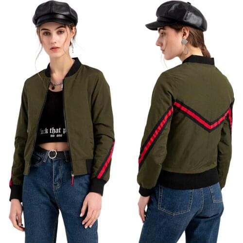RUANDAI Women's Bomber Jackets