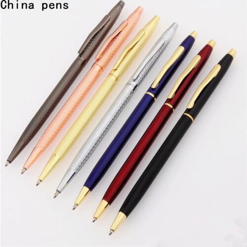 Luxury quality 003 Model color Business office School office stationery Ballpoint Pen New gold pen Financial ball point pens
