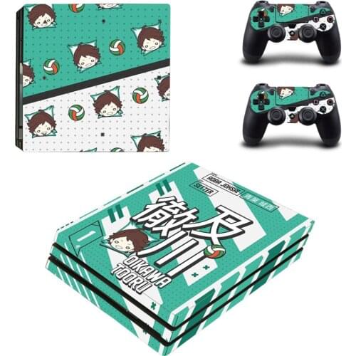 Anime HaiKyuu PS4 Pro Stickers Play station 4 Skin Sticker Decal For PlayStation 4 PS4 Pro Console & Controller Skins