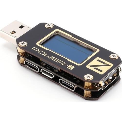 ChargerLAB POWER-Z USB PD Tester Voltage and Current Ripple Double Type-C Instrument KM001