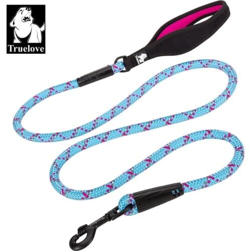 Truelove Pet Leash Hands Free Luxury Tactical Adjustable Heavy Duty Neoprenene Padded Handle Training Walking Dog Rope TLL2572