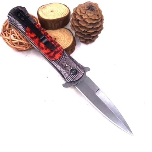 Outdoor Pocket knife Survival Folding Tactical Knife 440C Blade Combat Camping Hunting Utility Knives EDC Tools Multitool