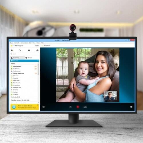 640x480p Laptop Webcam with Mic Microphone Camera for PC Gaming YouTube