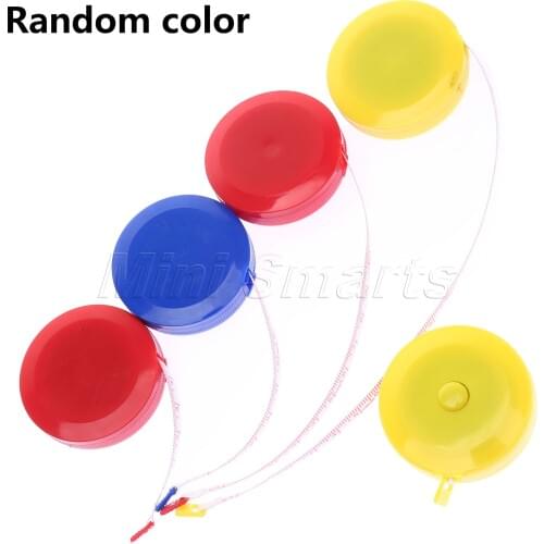 1x Portable 60" 1.5M Round Retractable Sewing Tailor Cloth Craft Measure Tool Soft Flat Tapelin Body Dieting Flexible Tape Ruler