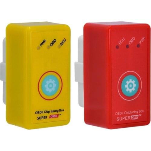 1pc SuperOBD2 Chip tuning Box OBDII Interface Plug and Drive OBD for diesel