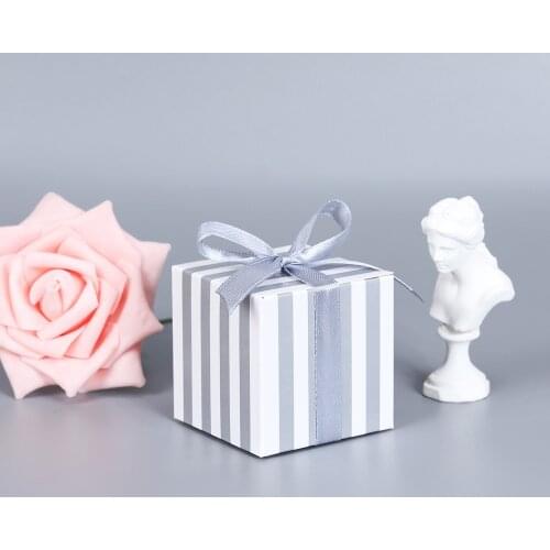 10Pcs Favor Box and Bags Sweet Gift Candy Boxes for Baby Shower Creative Birthday Guests Wedding Party Supplies Chocolate Boxes