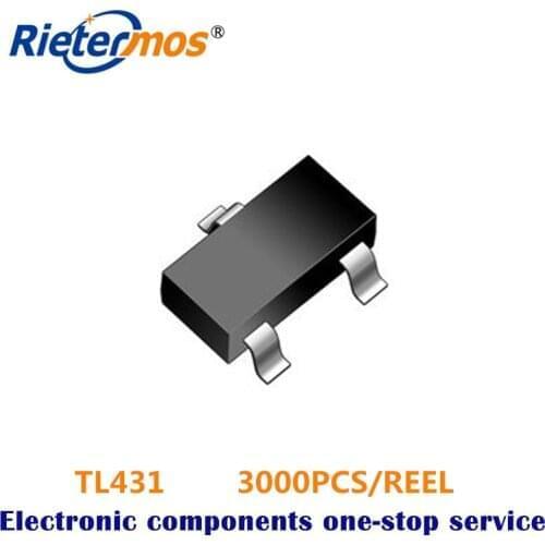 100PCS TL431ACDBZR TL431 TL431A SOT-23 ORIGINAL