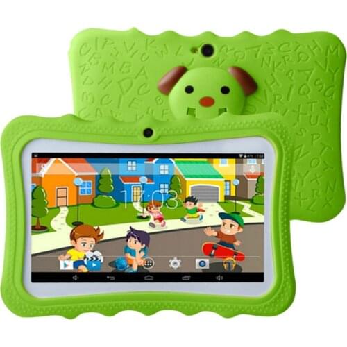 7 inch Kids Tablet with 1GB R-am 16GB Storage Safety Eye Protection IPS Screen Pre-Installed Educational APP W3JB