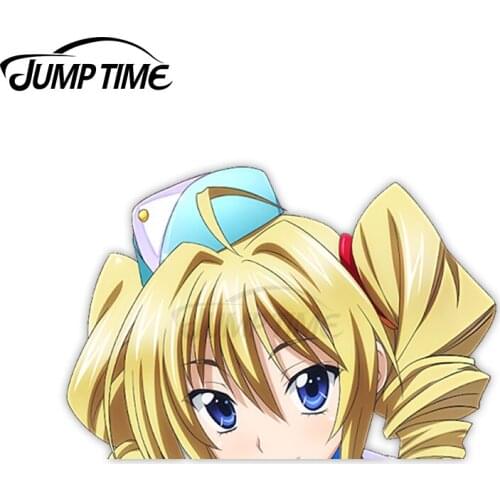 Jump Time Anime High School DxD Ravel Phenex 73 Bumper Window Helmet Vinyl Decal Peeker Car Stickers
