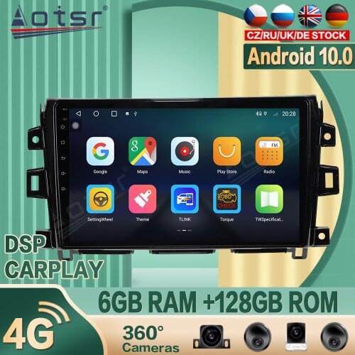 For NISSAN NP300 Navara Android Car radio Player GPS Navigation 360 camera Auto Stereo Multimedia Video Headunit DSP carplay 4G
