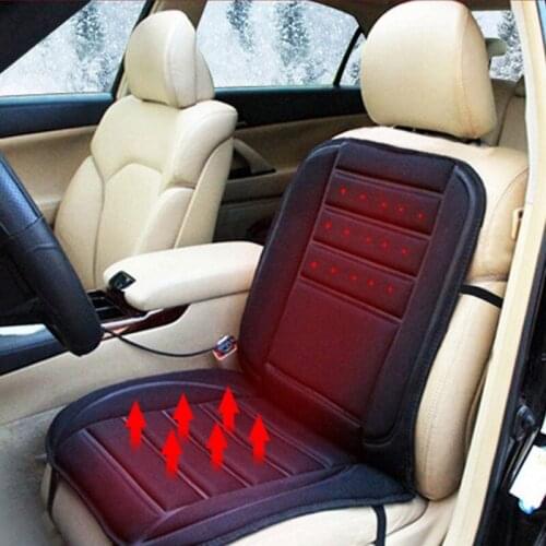 Car Styling Heated Seat Cushion Cover Auto 12V Heating Heater Warmer Pad Winter Seat Cover Temperature Control