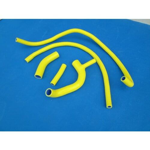 FOR AUSTIN/ROVER MINI 850/1000/1100 -1990 SILICONE RADIATOR & HEATER HOSE KIT YELLOW