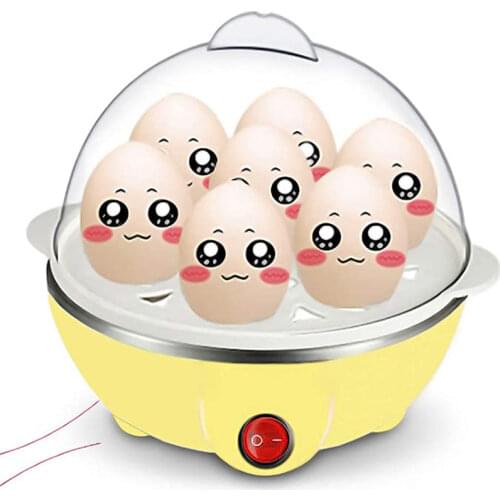 Multi Function Rapid Electric Egg Cooker Auto-Off Generic 7 Eggs Boiler Steamer Omelette Cooking Tools Kitchen Utensil Breakfast