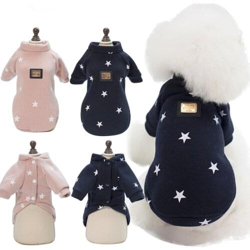 Pet Dog Clothes For Dog Clothing Cotton Warm Clothes for Dogs Thick and Thin Pet Product Dogs Coat Jacket Puppy Chihuahua