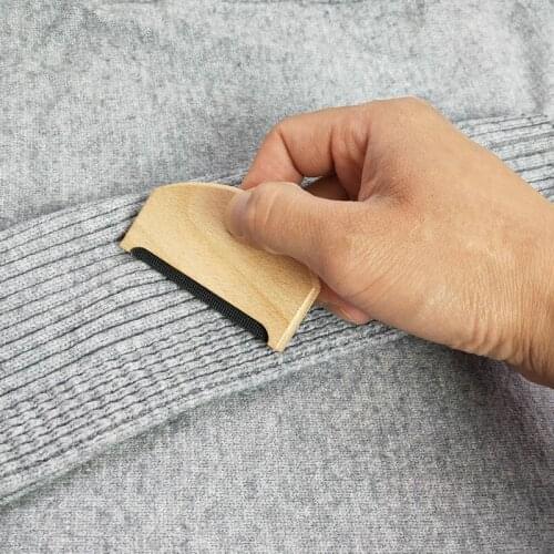 Portable Wood Hair Removal Comb Cashmere Pilling Remover Cloths Sweater Lint Remover Shaver Comb Household Cleaning Tool
