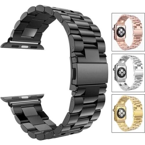 Metal Stainless Steel Band for Apple Watch 44mm 40mm 42mm 38mm Series 5 4 3 2 1 Bracelet Strap Watchband for Samsung 20mm 22mm