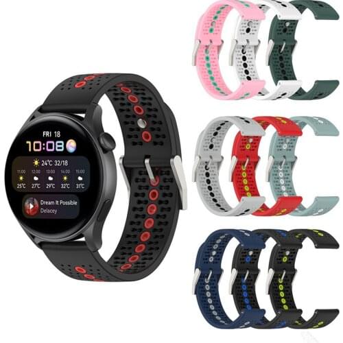 Newest 20mm 22mm Silicone Band for Samsung Galaxy Watch Galaxy Watch4/watch4 classic Strap for Huami Amazfit bip
