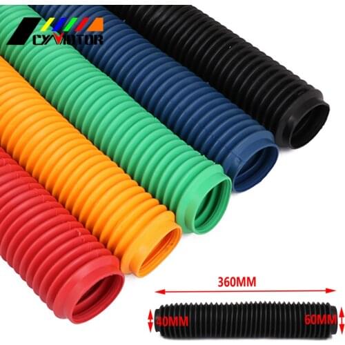Motorcycle Boot Rubber Cover Shock Absorption Sleeves For YAMAHA HONDA KAWASAKI SUZUKI KTM BMW DUKE