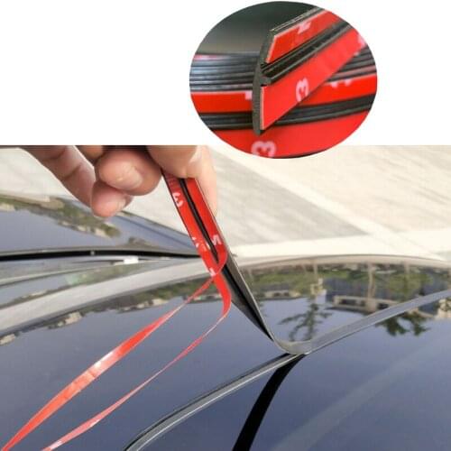 T shape Rubber Sticker Waterproof Car sealing For KIA DACIA Lada SEAT lifan Opel Vehicle Windshield Sunroof Gap Seal Universal