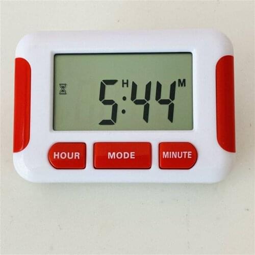 Zq Medicine Reminder Alarm Clock Multi-Group Alarm Electronic Clock Large Screen Clock Reminder