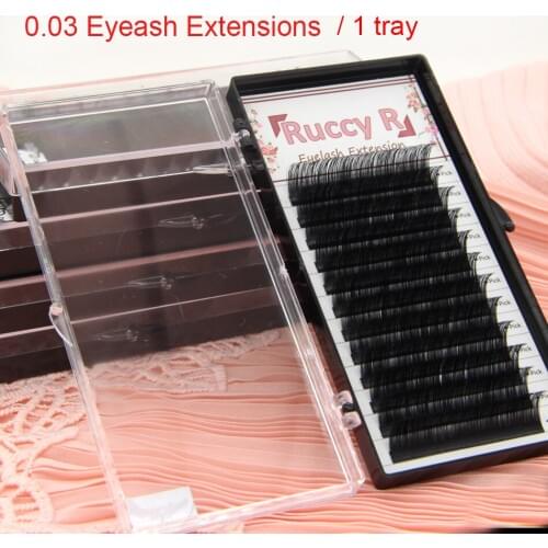 0.03 C/D mink eyelash extensions individual eyelashes natural eyelashes cilia lashes for professionals
