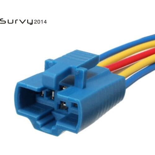 1PC 22mm 6Pin Metal Push Botton Switch Wire Harness Socket Plug Holder Connector diy electronics