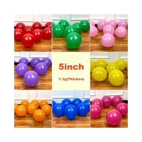 10/20PCS 5inch Pearlescent Latex Balloon Helium Happy Birthday Party Show Decoration Balloon Childrens Toy Eid Mubarak Decor