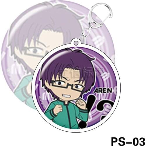 The disaster of Qi Mu Nanxiong Acrylic Keychain Pendant Customized Animation Peripheral Double-sided Transparent