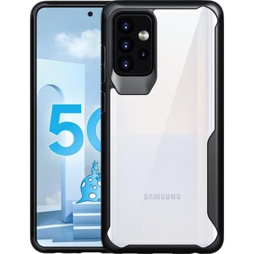 For Samsung Galaxy A52 A72 5G Case Soft Silicone+Transparent PC Armor shockproof Protective Back cover Cases for samsung a72 a52